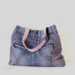 Sac cabas Upcycling Plein d'Esprit dos