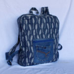 Cartable Upcycling Feuilles