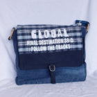 Messengerbag Global upcycling