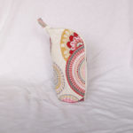 Trousse Vertical trio upcycling rose