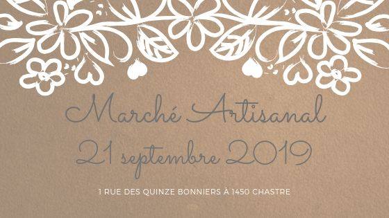 Marché Artisanal Chastre 21 septembre 2019