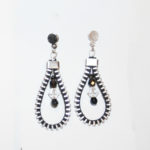 bo drop pendentif noir upcycling zip